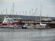 Five CBC boats at Kirkwall
